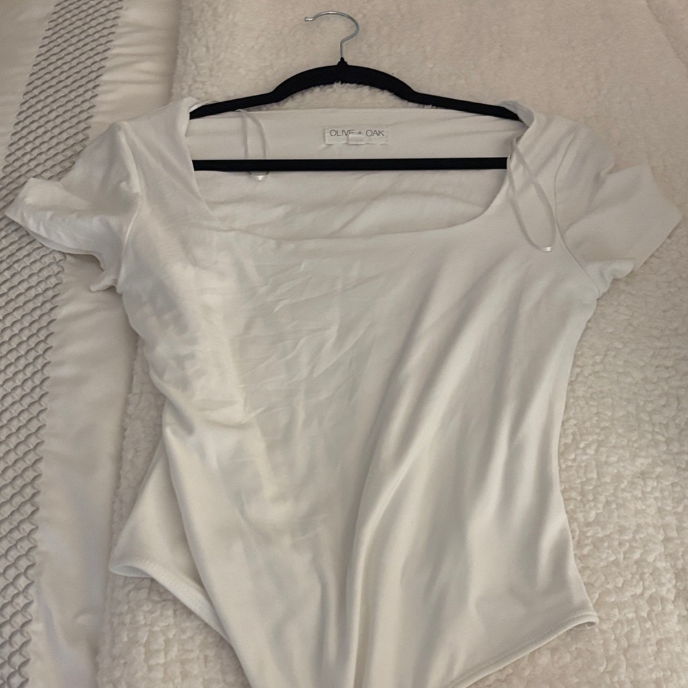 Olive & Oak Cream Bodysuit